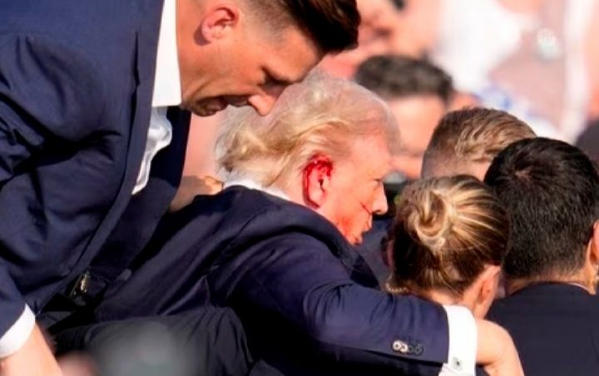 Comício de Trump é interrompido após sons de tiros, na Pensilvânia — imagem 2